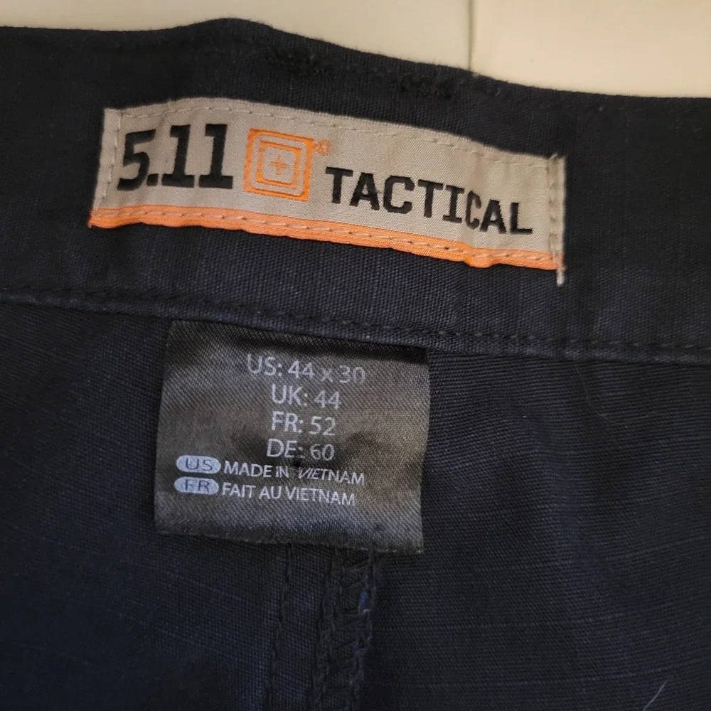 5.11 Tactical Series Ripstop Cargo Pants Men's Size 42x30 (TAG 44x30) Blue